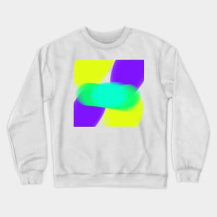 Colorful watercolor abstract texture art Crewneck Sweatshirt